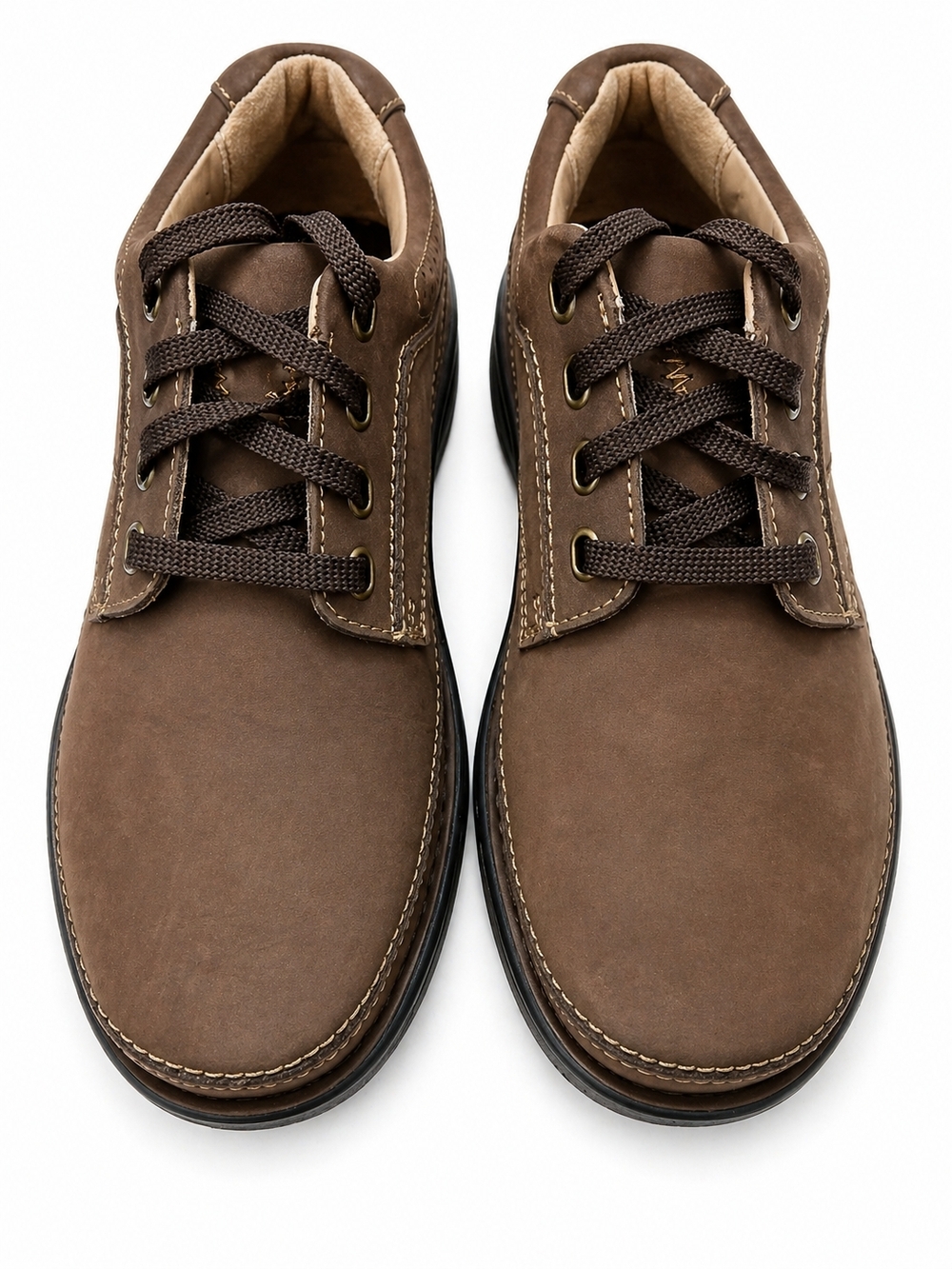 DREW Men's Brown Nubuck Chukka Boots